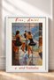 Vino Amici and Trallalla – Framed Painting with Text, Italy Poster, Wall Decor, Itp130. - 3
