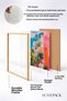 Amalfi Pink Belt and Potted Plant on a Terraced Frame – Italy Poster – Living Room, Kitchen, Wall Decor – Itp162 - 4