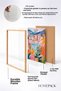Floral Town Framed Painting on the Shore of Lake Como, Italy Poster, Living Room, Kitchen, Wall Decor, Itp170. - 4