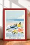 Mare Magico – Seafood Table with Inscription – Framed Painting – Italy Poster – Wall Decor – Itn023