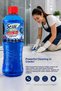 3-Piece Cleaning Set - 40X40 Checkered Cleaning Cloth, Bathroom Grout Cleaner, Magic Liquid, Gift. - 4
