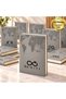 10 Pieces of 378 Thermo Leather Planners 2027 - Daily Corporate Planner 16X24 cm Gray, Customized with Your Logo.