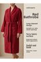 Mina Shawl Robe - Women's and Men's Robe |   Unisex Robe - Bathrobe |   Water Absorbent - 100% Cotton - 7
