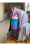 Polycarbonate Bottle 500 ml with "Good Morning" Inscription, Gradient Pink Lid - 4