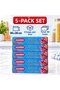 Lockable Bags, Large Size, 30 X 20 Cm, Set of 5 - 40 Pieces. - 2