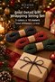 3-Color Decorative Packaging Twine with Gold Details – 30 Meters (3 X 10 Meters) - 3