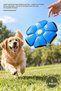 3 light-up bouncing frisbee pet balls – light-up frisbee toy, bouncing ball, dog and cat play toy, pet toy, disposable frisbee.
