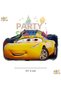 Cars Themed Cars Lightning Mcqueen Concept 4-Year-Old Balloon Set 9 Pieces - Large Size Cars Mater Balloon & Cars Cruz Ramirez Balloon Birthday Set - 7