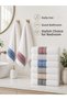 Set of 10 Anatolian Greek-Patterned Cotton Hand and Face Towels, 50x85 cm - 3
