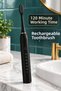 Black electric toothbrush ipx7 waterproof - 3