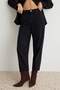 Wardrobe Essentials Black 100% Cotton High Waist Barrel Jeans Twoaw27Je00057