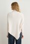 Beige Turtleneck Oversize Cape Knitwear Sweater Twoaw27Kz00326 - 2