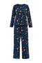 Multicolor Heart 30/1 Combed Single Jersey Knitted Pajamas Set Thmaw27Pt00285 - 5