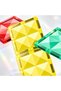 Colorful Diamond Surface Magnetic Tiles – 56-Piece Building Set with Metal Storage Case - 5