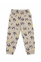 Girl's 100% Cotton Mink Color Raccoon Print Long Sleeve Winter Pajamas Set - 5