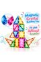 Colorful Diamond Surface Magnetic Tiles – 52-Piece Magnetic Building Set with Metal Storage Tin - 3