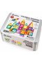 Colorful Diamond Surface Magnetic Tiles – 56-Piece Building Set with Metal Storage Case - 2