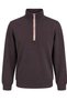 Premium fabric zippered polo collar slim fit t-shirt - 6
