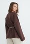 Fullamodest Belted Slit Wide Sleeve Tunic - 8