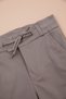 Tie-Waist Jacquard Boys' Trousers - 2