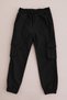 Boys' Jogger Pants with Belted Waist and Cargo Pockets - 3