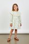 100% Cotton Floral Lace Girls' Dress