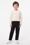 Double Legged Boys' Trousers with Tie Waist - 2