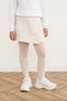 Girls' Shorts Skirt with Elastic Waist and Zipper - 2