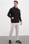 Printed Hooded Kangaroo Pocket Sweatshirt - 3