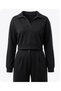 Polo Collar Modal Fabric Lower and Upper Set Original Fabric and Fitting - 4