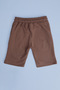 Belt-Tied Pocket Zippered Boys' Capri Pants - 2