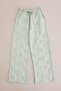 Girls' Palazzo Trousers with Tassels and Elastic Waist - 3