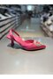 Serrace Satin Pearl Stylish Heeled Shoes - 3