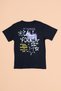 California Printed Crew Neck Girls' T-Shirt - 2