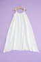 Basic Strappy Skirt with Ripped Hem Girls' Muslin Dress - 5