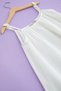 Basic Strappy Skirt with Ripped Hem Girls' Muslin Dress - 4