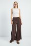 Elastic Waist Lace-Up Trousers - 3
