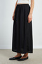 Elastic Waist Maxi Length Lined Skirt - 6