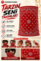 Bandana Black Ethnic Bandana Face Mask and Neck Gaiter and Multi-Purpose Neck Gaiter for Daily and Motorcycle Use Uv Protection