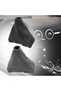 Black Car Gear Shifter Knob Boot Gaiter Dust Cover Shifter Sleeve, Easy Installation Replace Parts f - 3