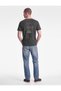 Cotton Short Sleeve Washable Crew Neck Slim Fit T-Shirt with Back Print - 4