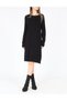 Rochie medie, Negru