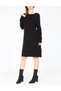 Rochie medie, Negru - 4