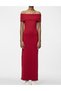 Rochie lunga, Rosu