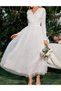 Rochie lunga, Alb - 5
