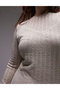 Rochie lunga, Crem - 4