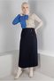 COLLAR TIE TWO COLOR KNITWEAR SWEATER 43187 - 3