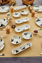 Mosaic Marble Patterned 14 Piece Luxury Breakfast Set for 6 People, Breakfast Set - 6