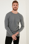 Cotton Crew Neck Regular Fit Basic Sweat Men's Sweat 5905073 - 4