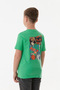 Back Anime Printed Boys' T-Shirt - 4